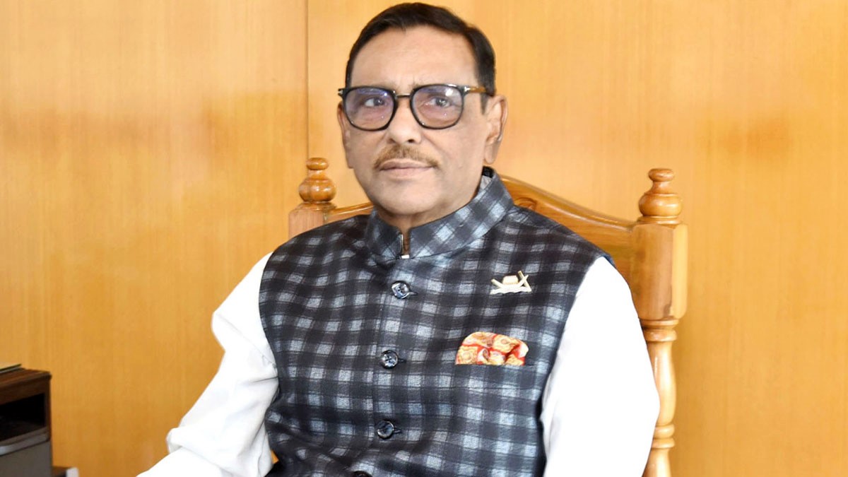 চিকিৎসা নিতে পারছেন না ওবায়দুল কাদের, যে সিদ্ধান্ত নিল পরিবার